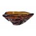 Water Bowl Glass Vessel Sinks - Amber