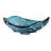 Water Bowl Glass Vessel Sinks - Copper Blue
