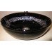 Classic Glass Vessel Sinks - Black w/ Silver Leaf $1895