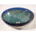 Classic Glass Vessel Sinks - Blue Green Twist $2600